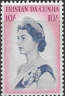 Tristan Da Cunha 1965 SG 84a Queen Elizabeth Fine Mint