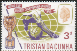 Tristan Da Cunha 1966 Football World Cup SG 97 Fine Mint