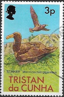 Tristan Da Cunha 1977 Birds SG 222 Fine Used