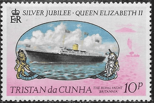 Tristan da Cunha 1977 Royal Silver Jubilee SG 212 Fine Mint