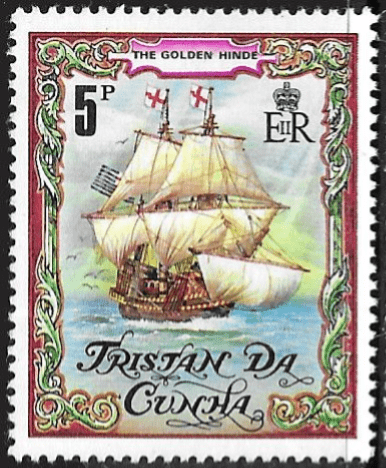 Tristan Da Cunha 1980 Sir Francis Drake SG 283 Fine Mint