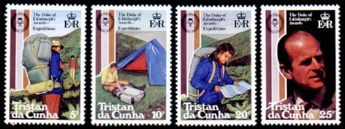 Tristan Da Cunha 1981 Duke of Edinburgh Award Scheme Set Fine Mint