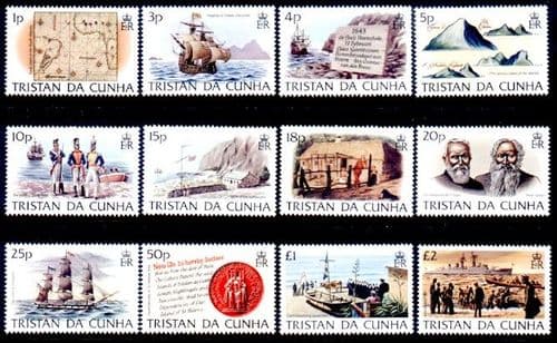 Tristan Da Cunha 1983 Island History Set Fine Mint