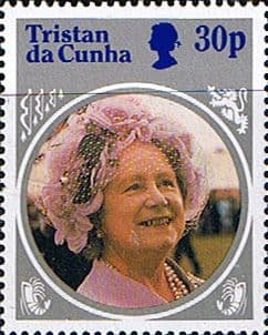 Tristan Da Cunha 1985 Life and Times of Queen Elizabeth the Queen Mother SG 392 Fine Mint