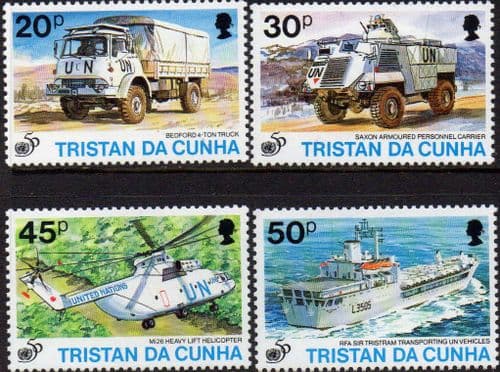Tristan Da Cunha 1996 United Nations Set Fine Mint