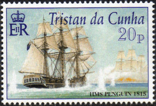 Tristan Da Cunha 2001 Royal Navy Connections SG 725 Fine Mint