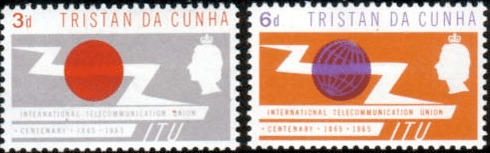 Tristan Da Cunha International Telecomunication Union Set Fine Mint