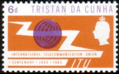 Tristan Da Cunha International Telecomunication Union SG 86 Fine Mint