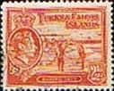 Turks and Caicos Island 1938 SG 199a Raking Salt Fine Used
