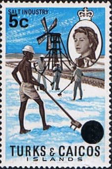 Turks and Caicos Island 1967 Industries Decimal Surcharged SG 302 Fine Mint