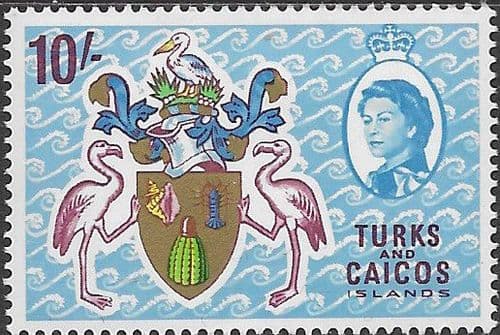 Turks and Caicos Island 1967 Maps of Turks and Caicos Islands SG 286 Fine Mint