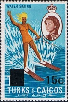 Turks and Caicos Island 1969 Industries Decimal Surcharged SG 306 Fine Mint