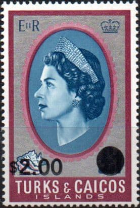 Turks and Caicos Island 1969 Industries Decimal Surcharged SG 311 Fine Mint