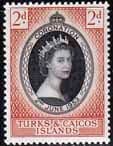 Turks and Caicos Queen Elizabeth II 1953 Coronation Fine Mint
