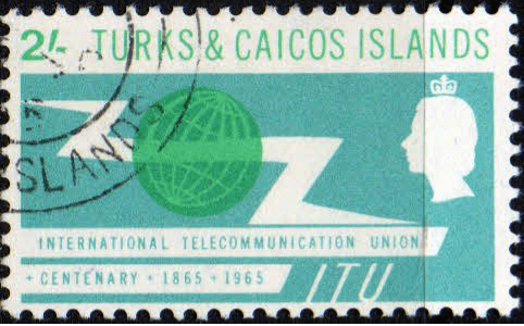 Turks Caicos Islands International Telecomunication Union SG 259 Fine Used