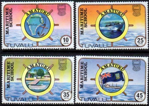 Tuvalu 1982 Amatuku Maritime School Set Fine Mint
