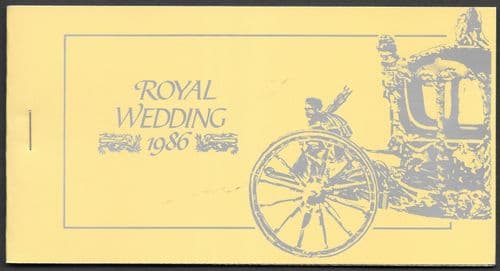 Tuvalu Nanumea 1986 Royal Wedding Booklet 2 Fine Mint