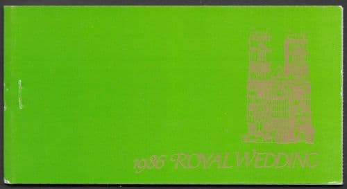 Tuvalu Nui 1986 Royal Wedding Booklet 1 Fine Mint