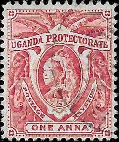 Uganda 1898 Queen Victoria SG 84 Fine Used