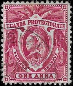 Uganda 1898 Queen Victoria SG 84a Fine Used