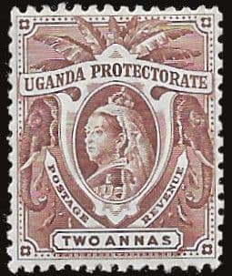Uganda 1898 Queen Victoria SG 86 Fine Mint