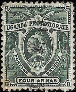 Uganda 1898 Queen Victoria SG 88 Fine Used