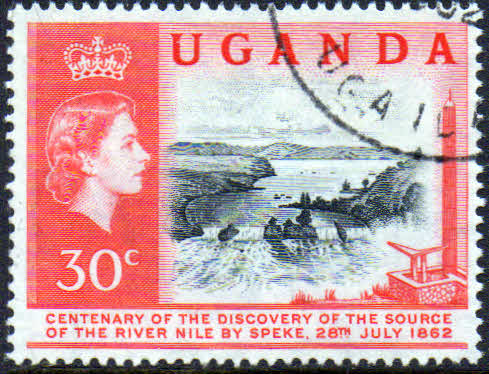 Uganda 1962 Discovert of the Source SG 95 Fine Used
