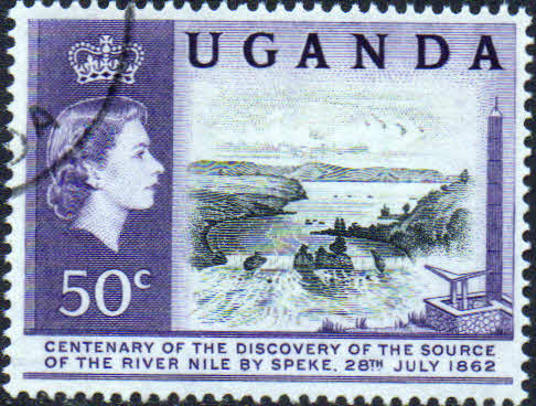 Uganda 1962 Discovert of the Source SG 96 Fine Used