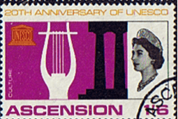 UNESCO 1966 Ascension Islands SG 109 Fine Used