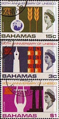 UNESCO 1966 Bahamas Set Fine Used