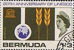 UNESCO 1966 Bermuda SG 202 Fine Used