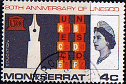UNESCO 1966 Montserrat SG 187 Fine Used