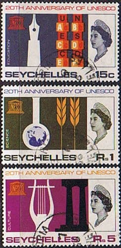 UNESCO 1966 Seychelles Set Fine Used