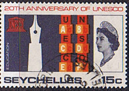 UNESCO 1966 Seychelles SG 230 Fine Used