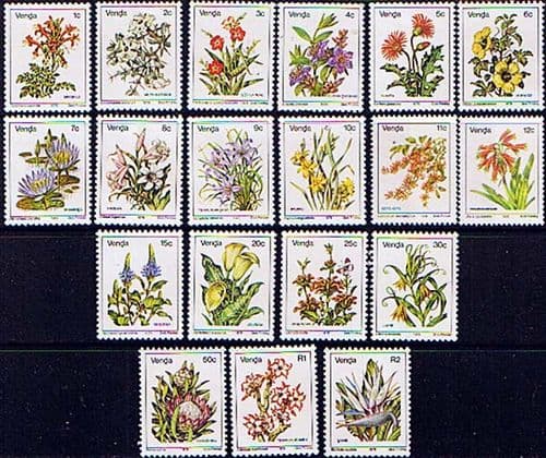 Venda 1979 Flowers Set Fine Mint