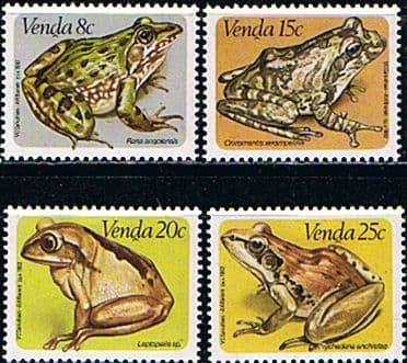 Venda 1982 Frogs Set Fine Mint