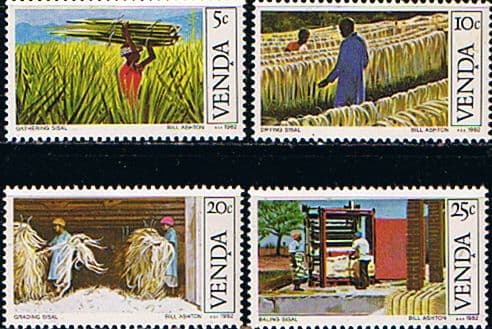 Venda 1982 Sisal Cultivation Set Fine Mint