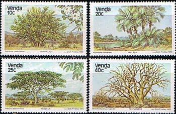 Venda 1983 Indigenous Trees Set Fine Mint