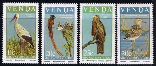 Venda 1984 Migratory Birds Set Fine Mint