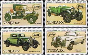 Venda 1986 FIVA International Veteran Car Rally Set Fine Mint