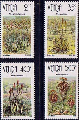 Venda 1990 Plants Aloes Set Fine Mint