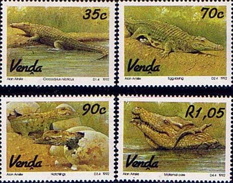 Venda 1992 Crocodile Farming Set Fine Mint