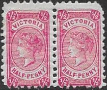 Victoria 1873 SG 181 Pair Mint