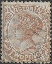 Victoria 1882 Frame differs SG 210 Fine Used