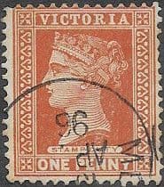 Victoria 1886 Inscr "STAMP DUTY" SG 313c Fine Used
