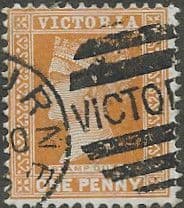 Victoria 1886 Inscr "STAMP DUTY" SG 313f Fine Used
