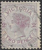 Victoria 1886 Inscr "STAMP DUTY" SG 314 Fine Used