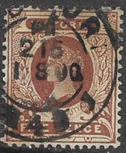 Victoria 1886 SG 317 Fine Used