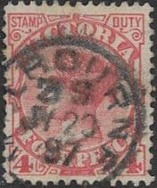 Victoria 1896 SG 337 Fine Used