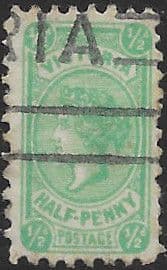 Victoria 1901 "POSTAGE" added to design SG 384c Fine Used